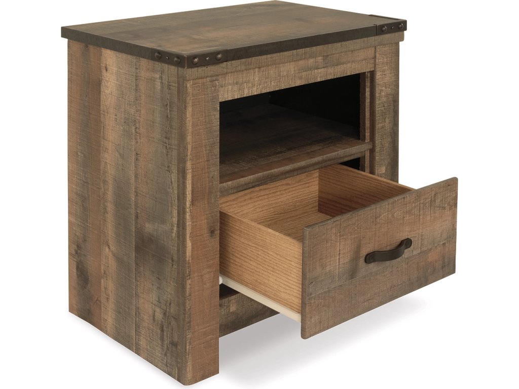 Trinell Queen Panel Bed, Chest and 2 Nightstands - image 7