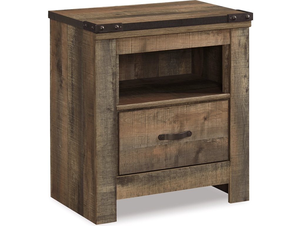 Trinell Queen Panel Bed, Chest and 2 Nightstands - image 6