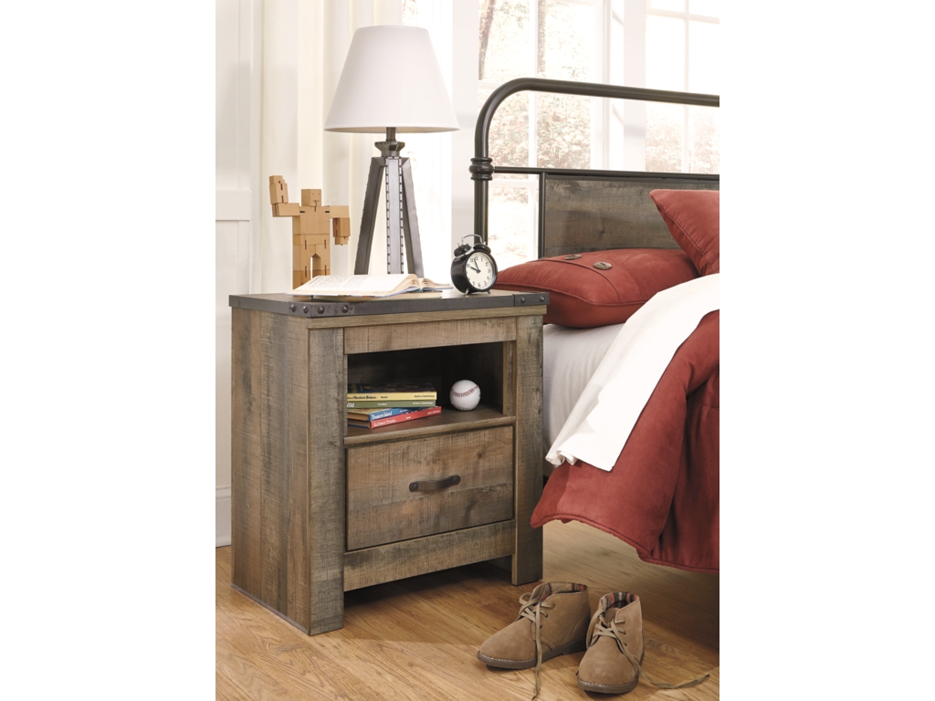Trinell King/California King Panel Headboard, Dresser, Mirror and Nightstand - image 8
