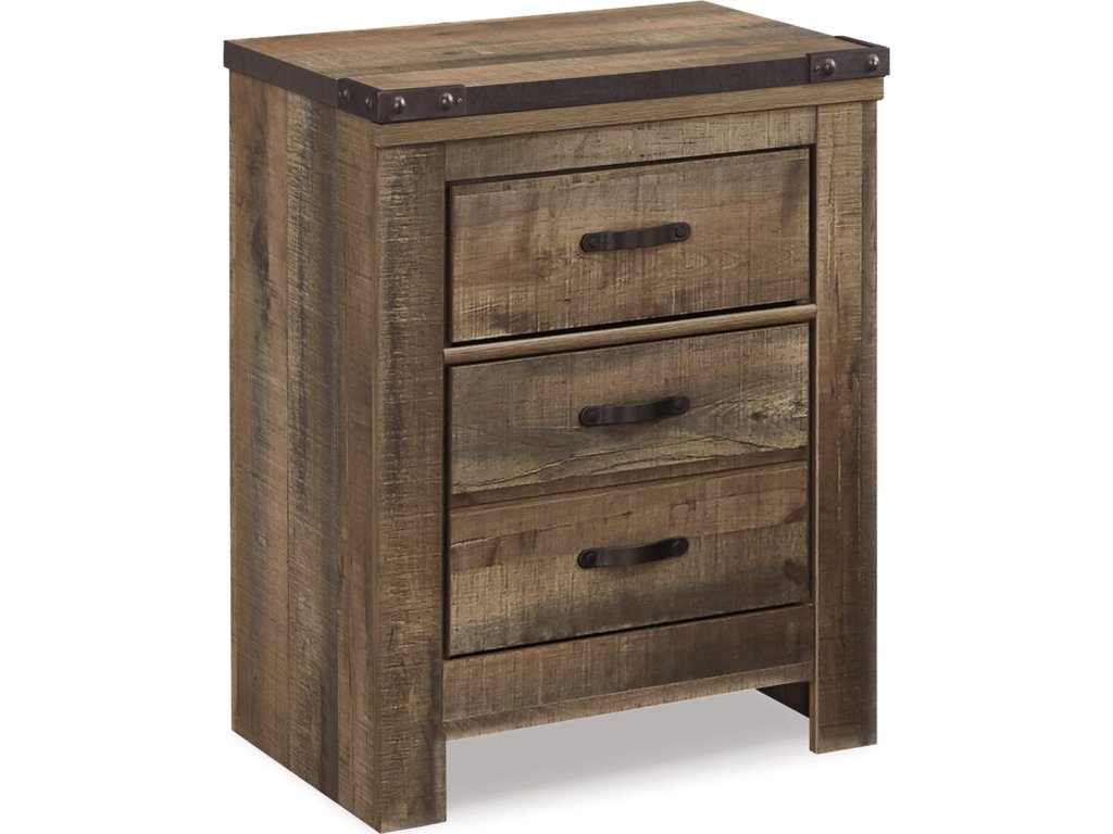 Trinell Queen Panel Bed and Nightstand - image 2