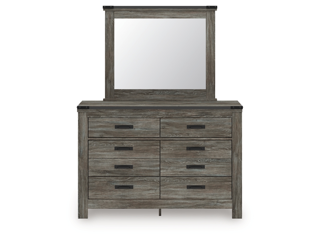 Frandern Full Panel Bed, Dresser and Mirror - image 1