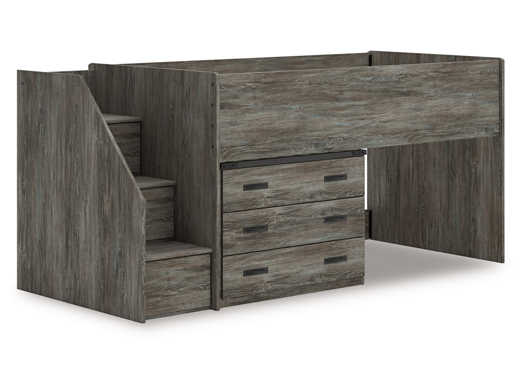 Frandern Twin Loft Bed with Drawer Storage - image 1
