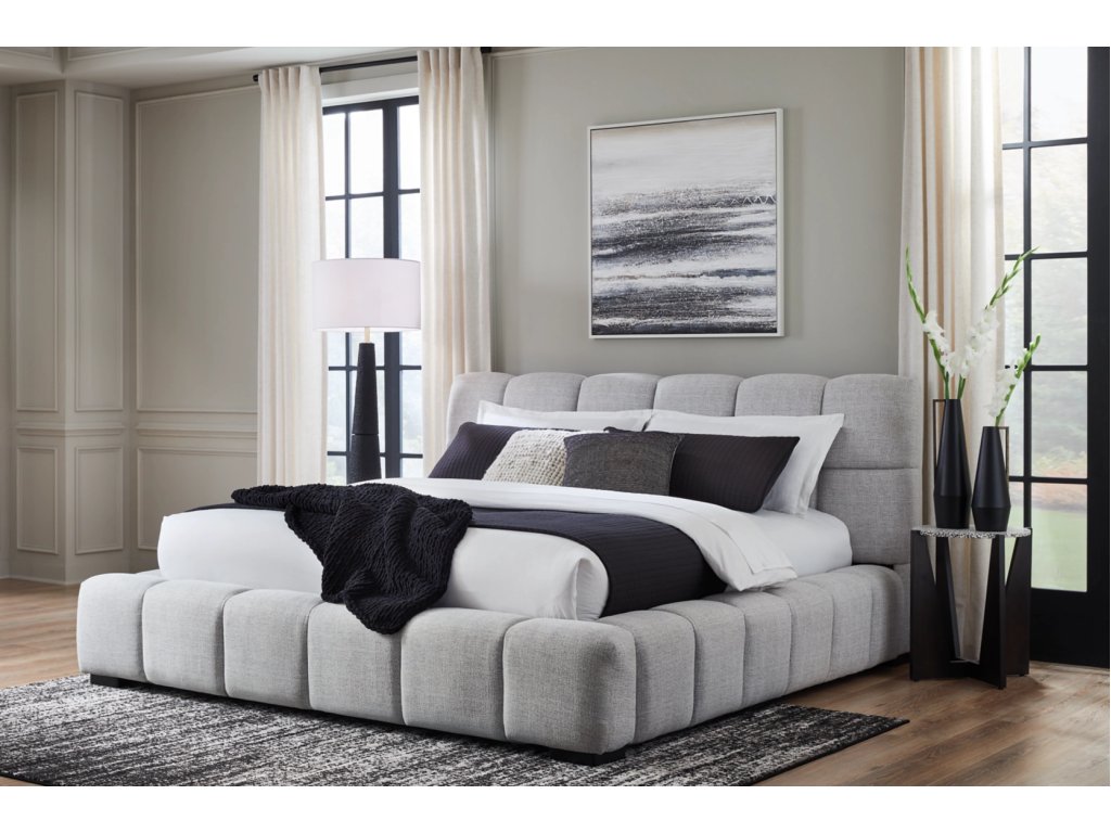 Grendusk King Upholstered Bed - image 1