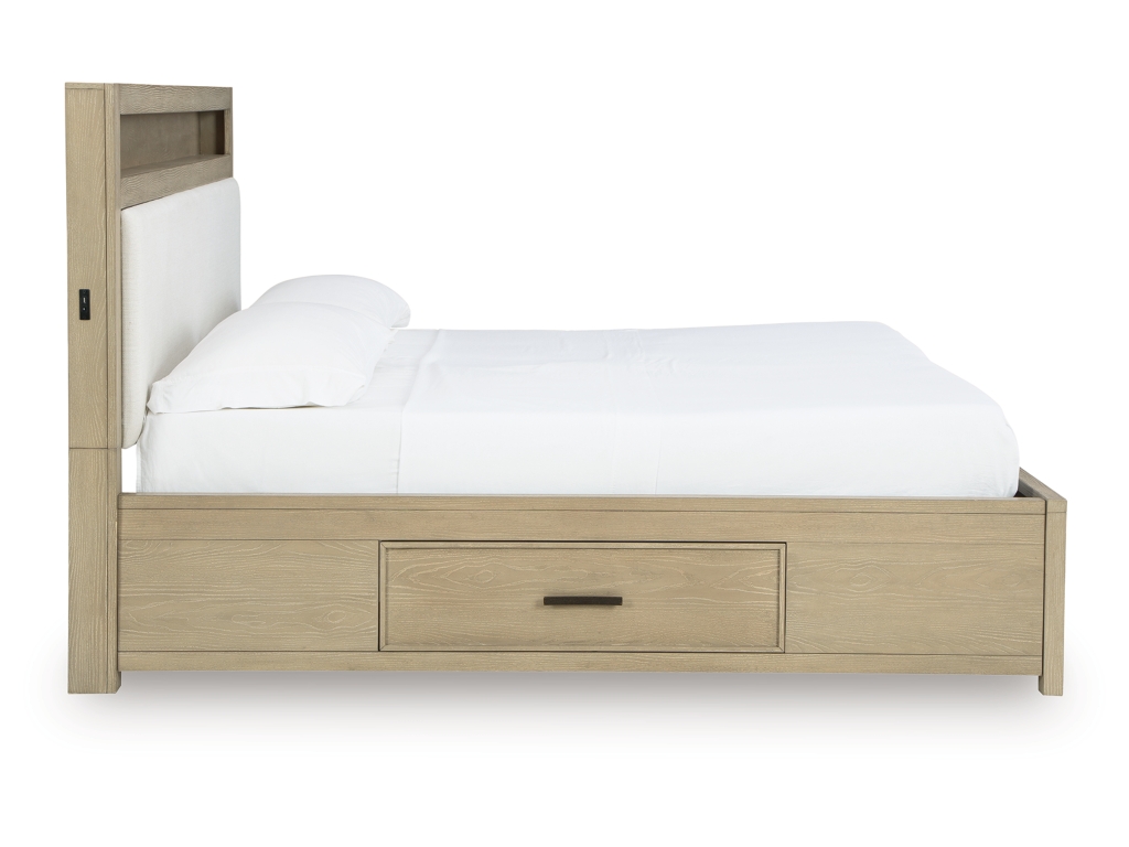 Calmoro Queen Bookcase Bed - image 6