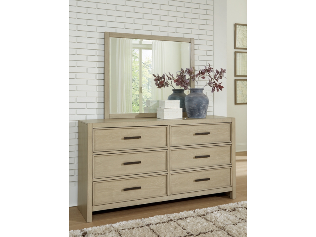 Calmoro Dresser and Mirror - image 1