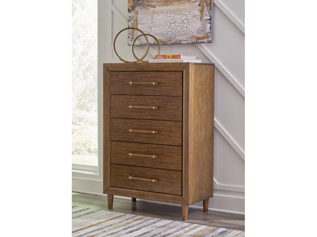 Lyncott King Upholstered Bed, Chest and Nightstand - image 13