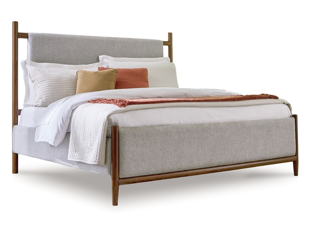 Lyncott Queen Upholstered Bed, Dresser, Mirror and 2 Nightstands - image 4