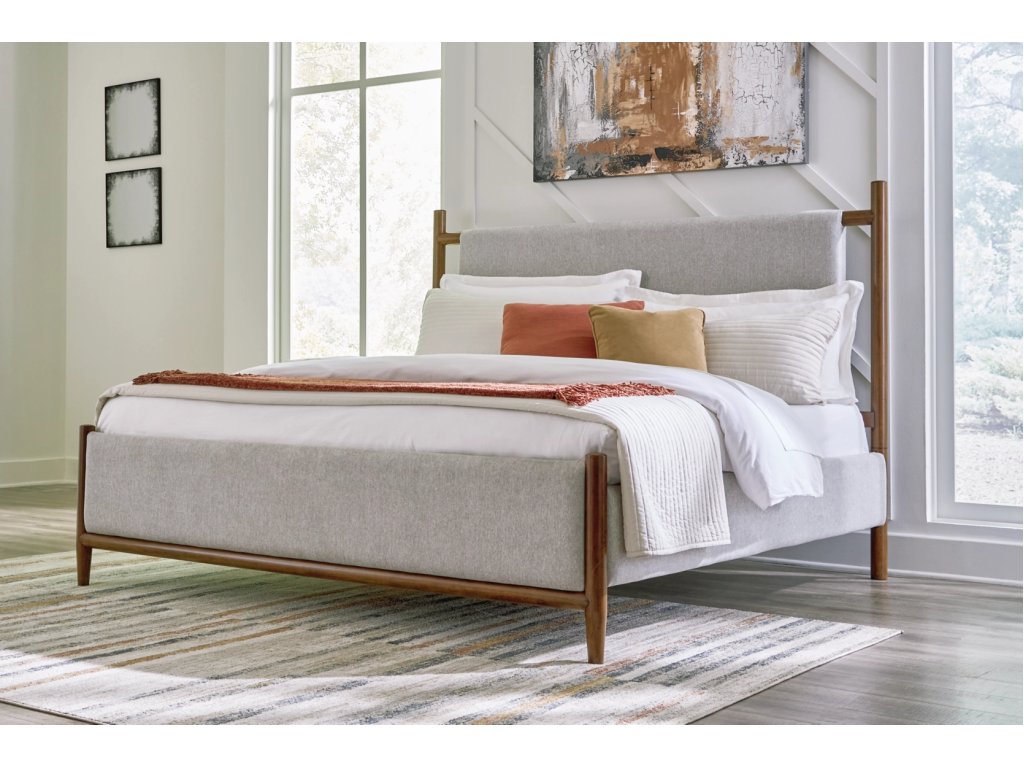 Lyncott California King Upholstered Bed - image 1
