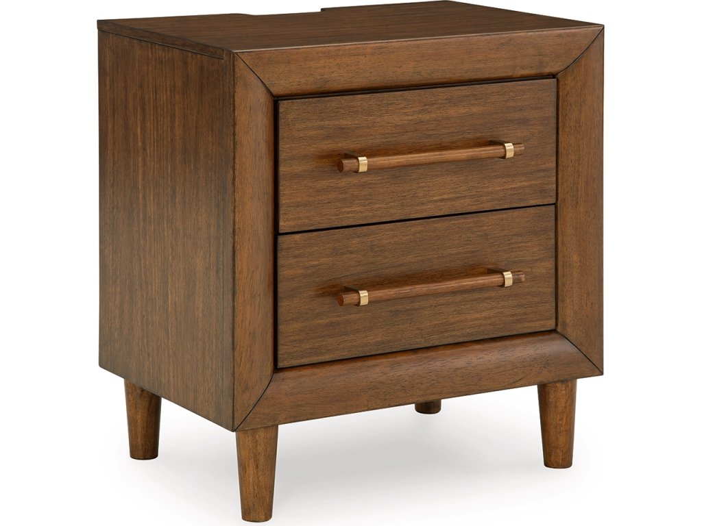 Lyncott Queen Upholstered Bed, Dresser, Mirror and 2 Nightstands - image 7