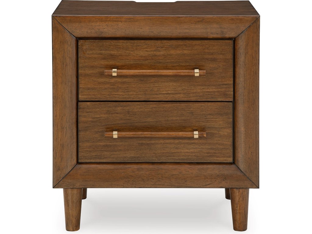 Lyncott Queen Upholstered Bed, Dresser, Mirror and 2 Nightstands - image 6