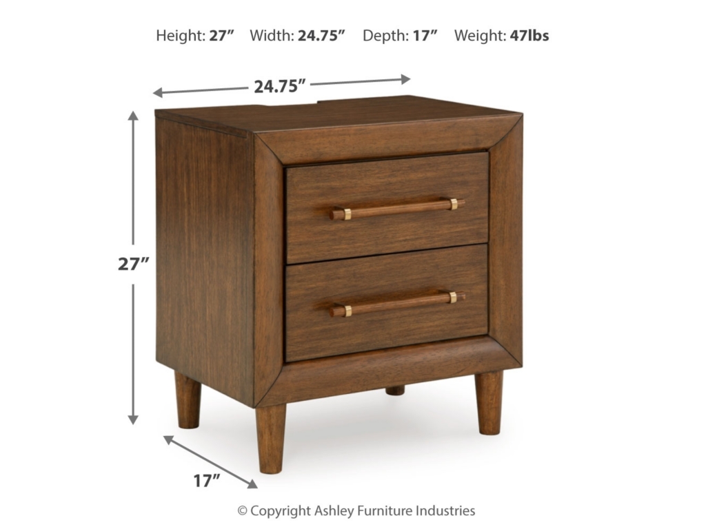 Lyncott Queen Upholstered Bed, Dresser, Mirror and 2 Nightstands - image 11