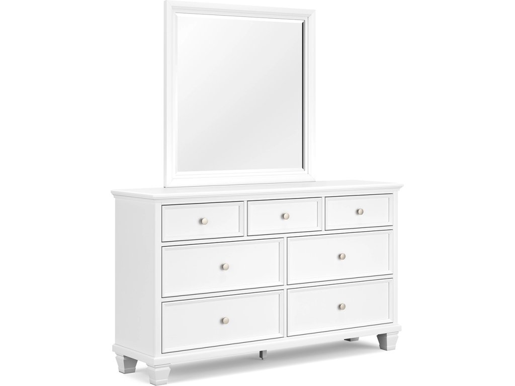 Fortman Twin Panel Bed, Dresser and Mirror - image 2