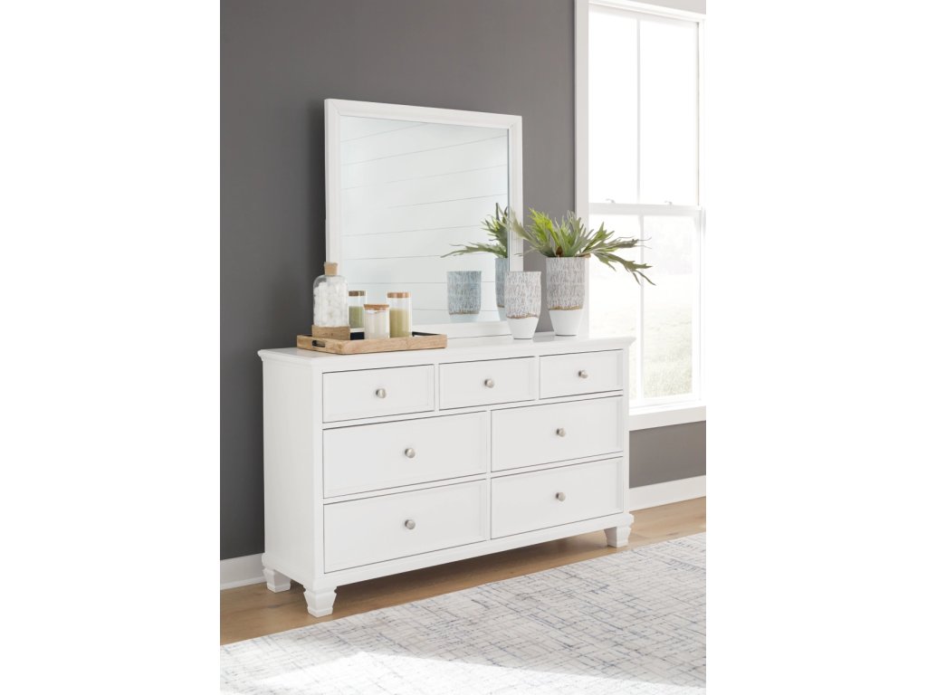 Fortman Twin Panel Bed, Dresser and Mirror - image 13