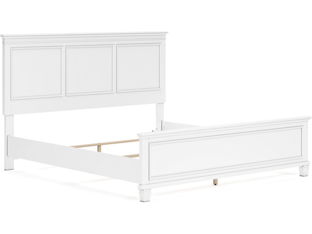 Fortman King Panel Bed, Dresser and Mirror - image 10