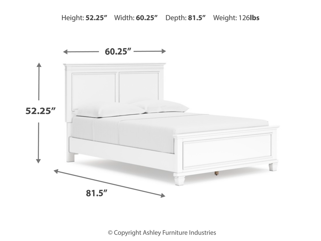 Fortman Full Panel Bed, Dresser and Nightstand - image 16