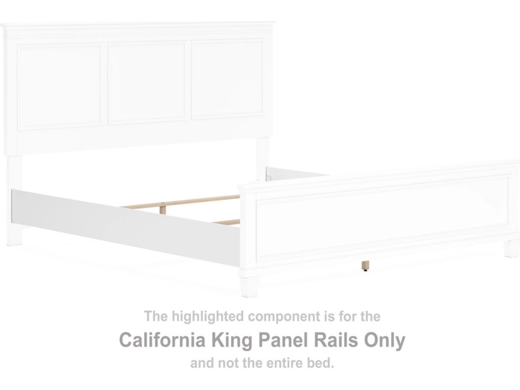 Fortman California King Panel Rails - image 1