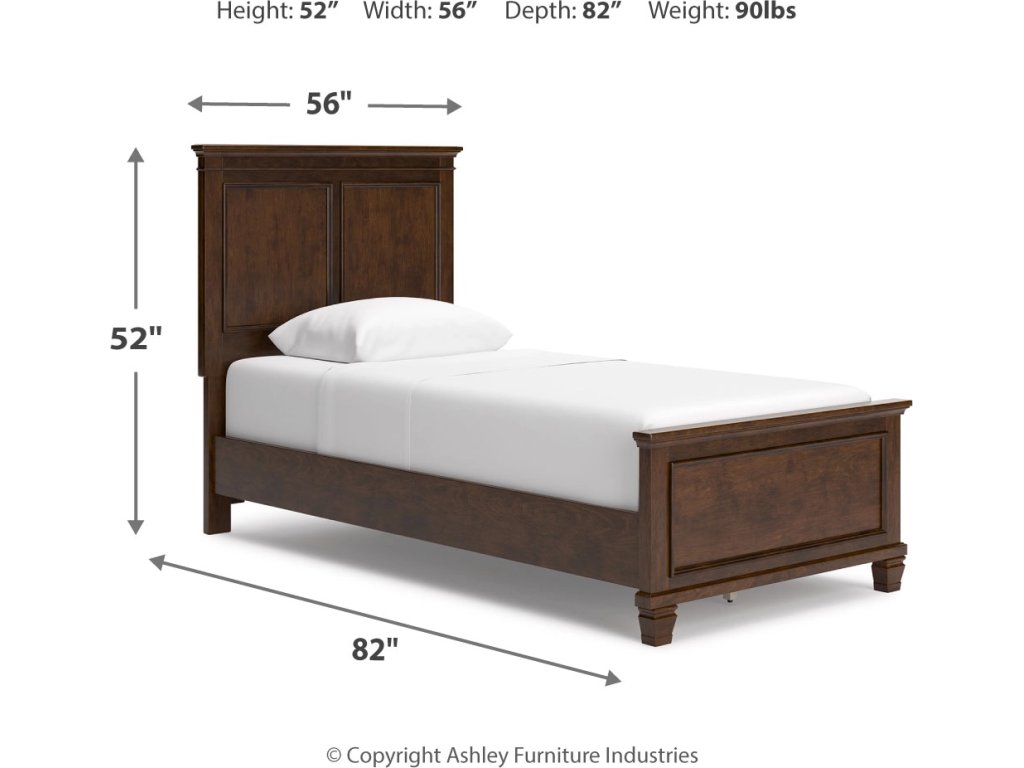 Danabrin Twin Panel Bed, Dresser and Mirror - image 12