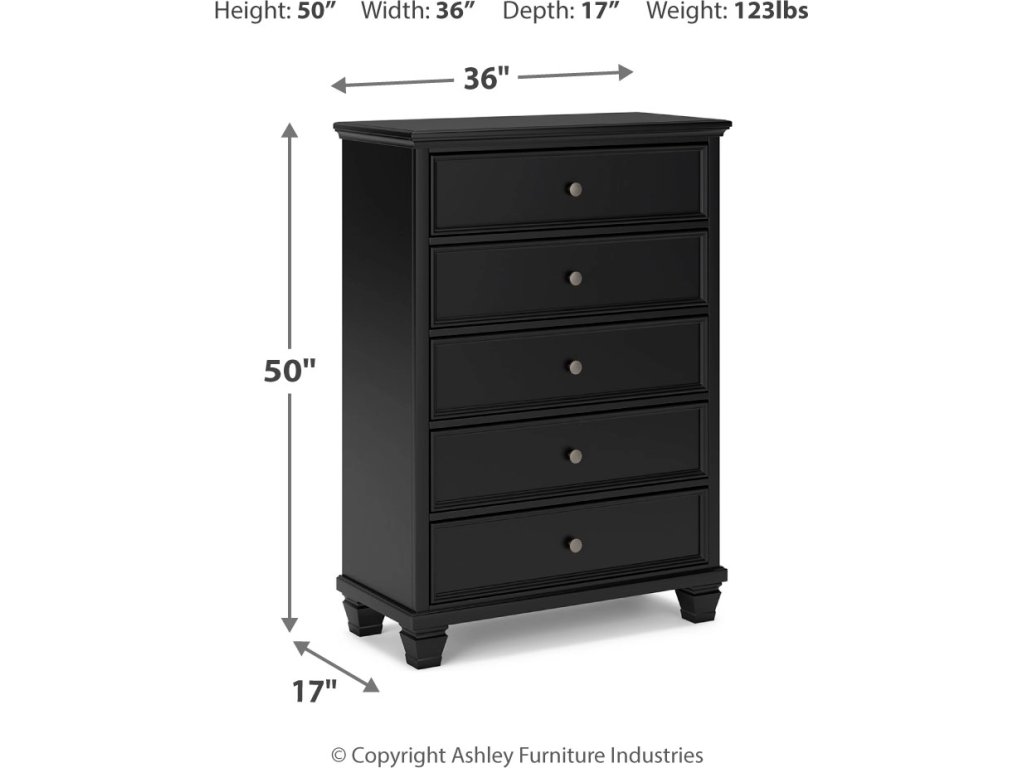 Lanolee Twin Panel Bed and Chest - image 9