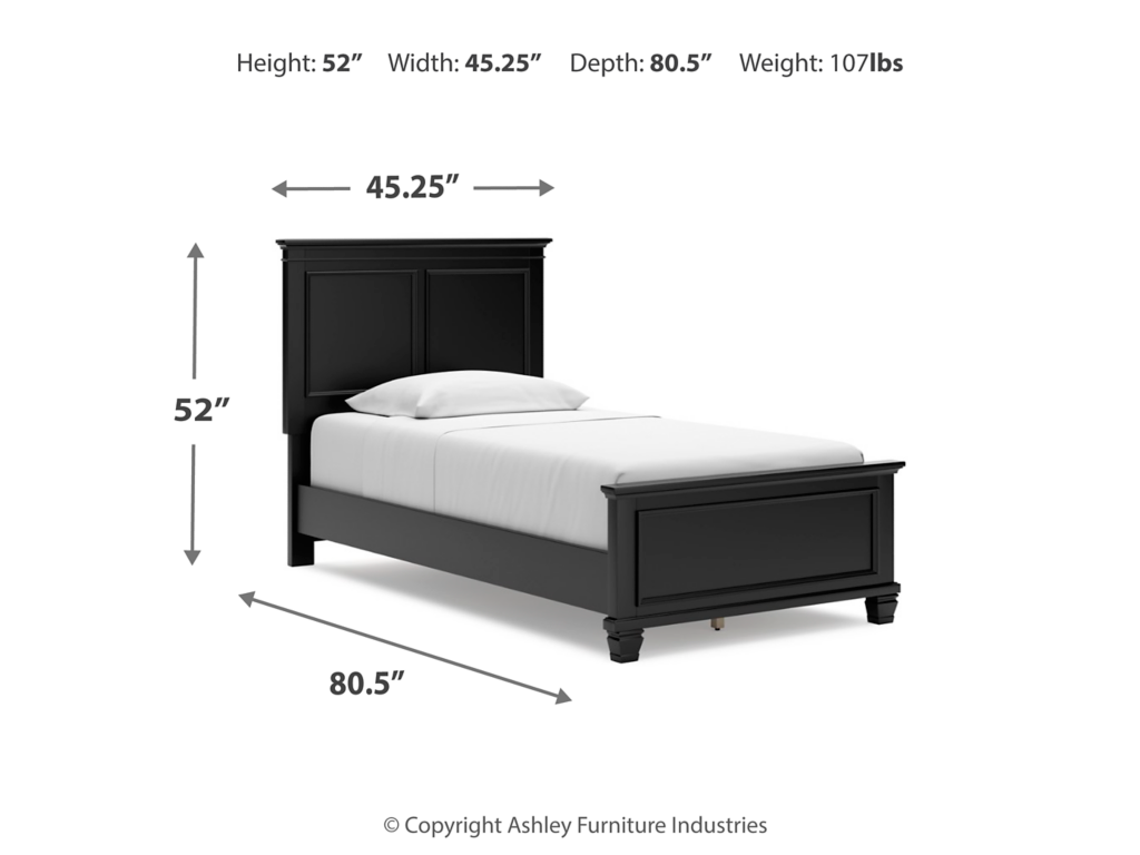 Lanolee Twin Panel Bed and Chest - image 17