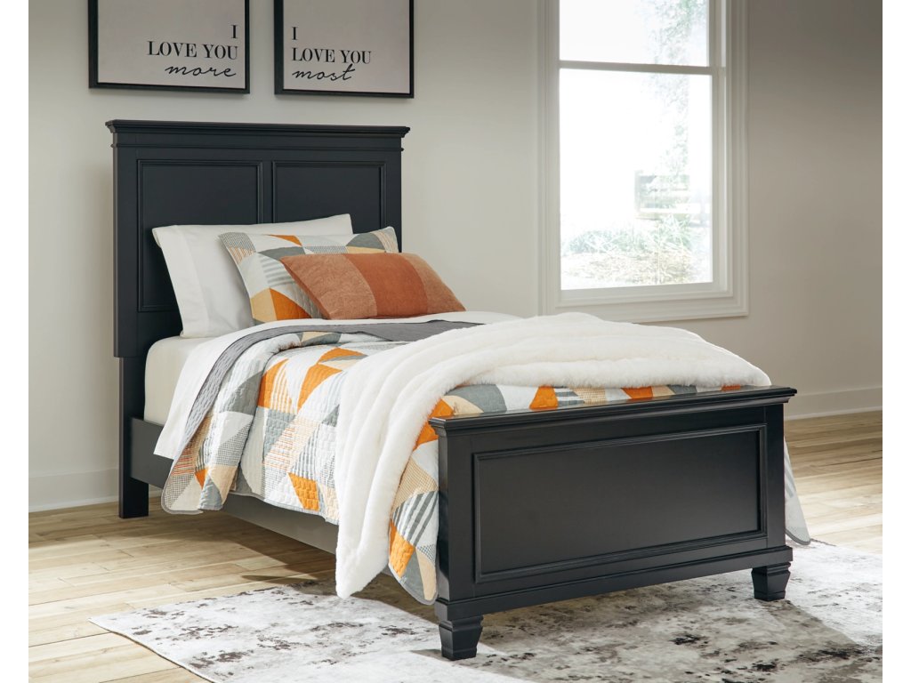Lanolee Twin Panel Bed, Dresser and Mirror - image 12