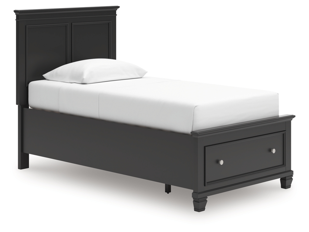 Lanolee Twin Panel Storage Bed - main image