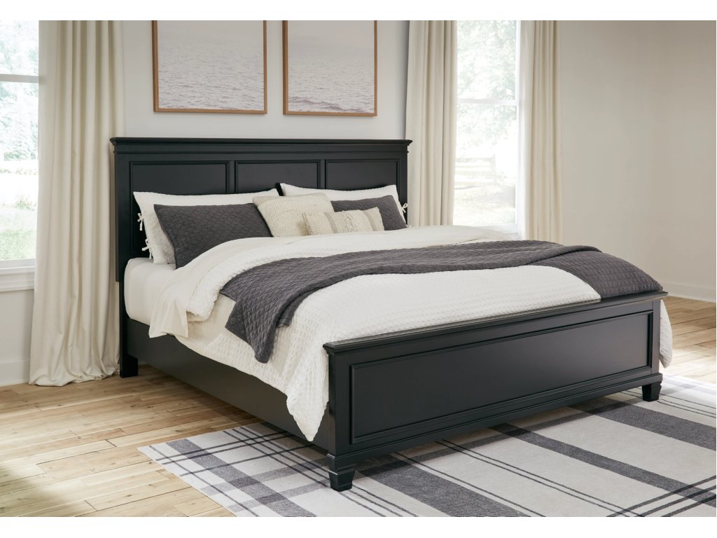 Lanolee King Panel Bed, Dresser and Mirror - image 12