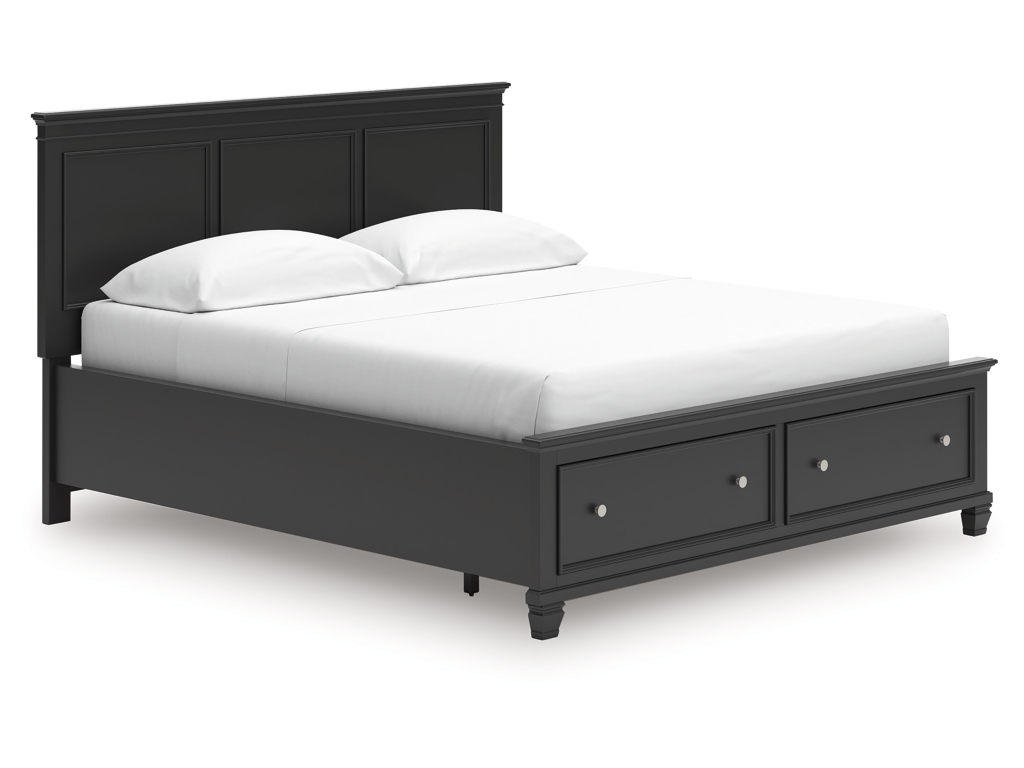 Lanolee California King Panel Storage Bed - main image