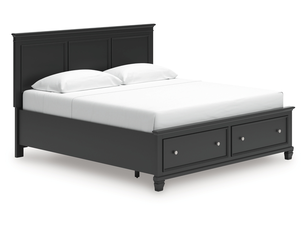 Lanolee King Panel Storage Bed - main image