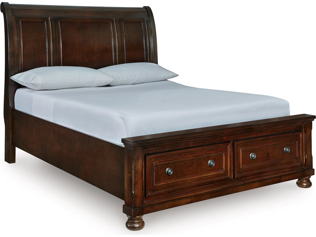 Porter Queen Sleigh Storage Bed - main image