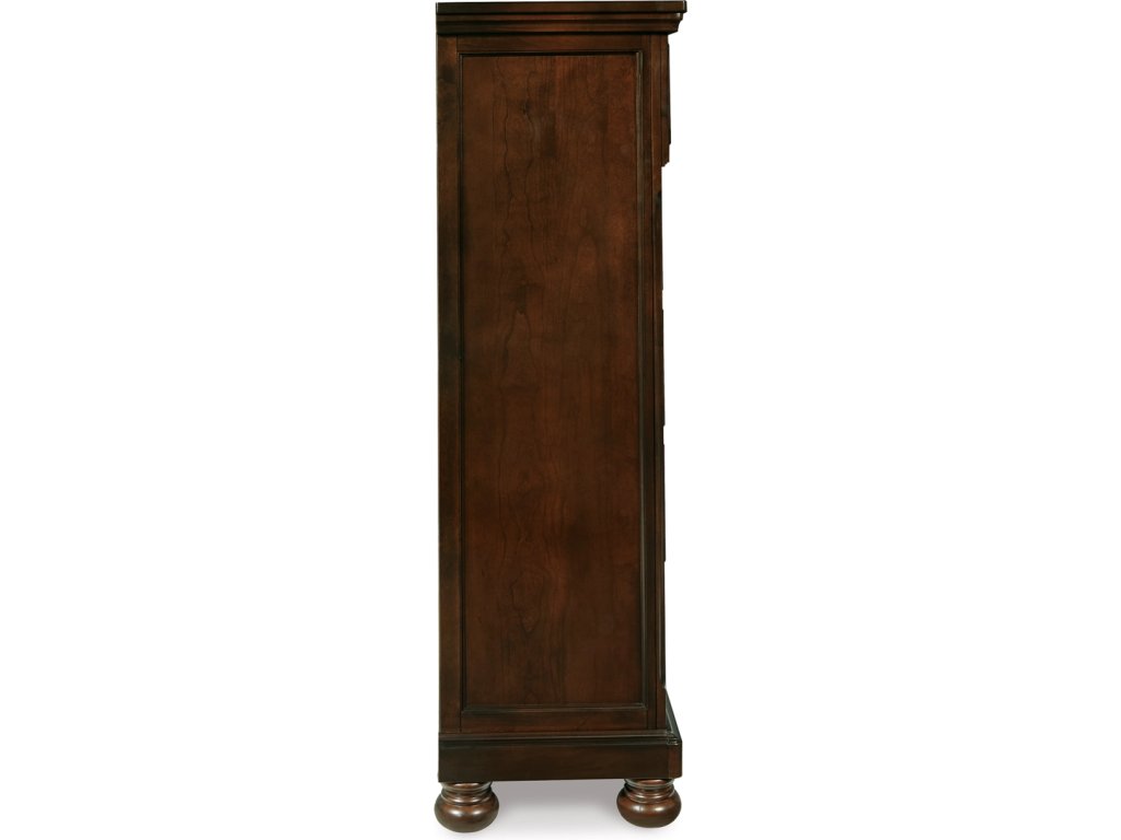 Porter California King Panel Bed, Dresser, Mirror, Chest and 2 Nightstands - image 10