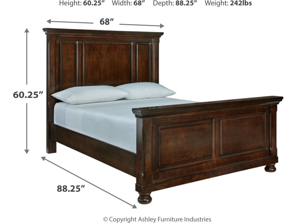 Porter Queen Panel Bed, Dresser, Mirror and 2 Nightstands - image 6
