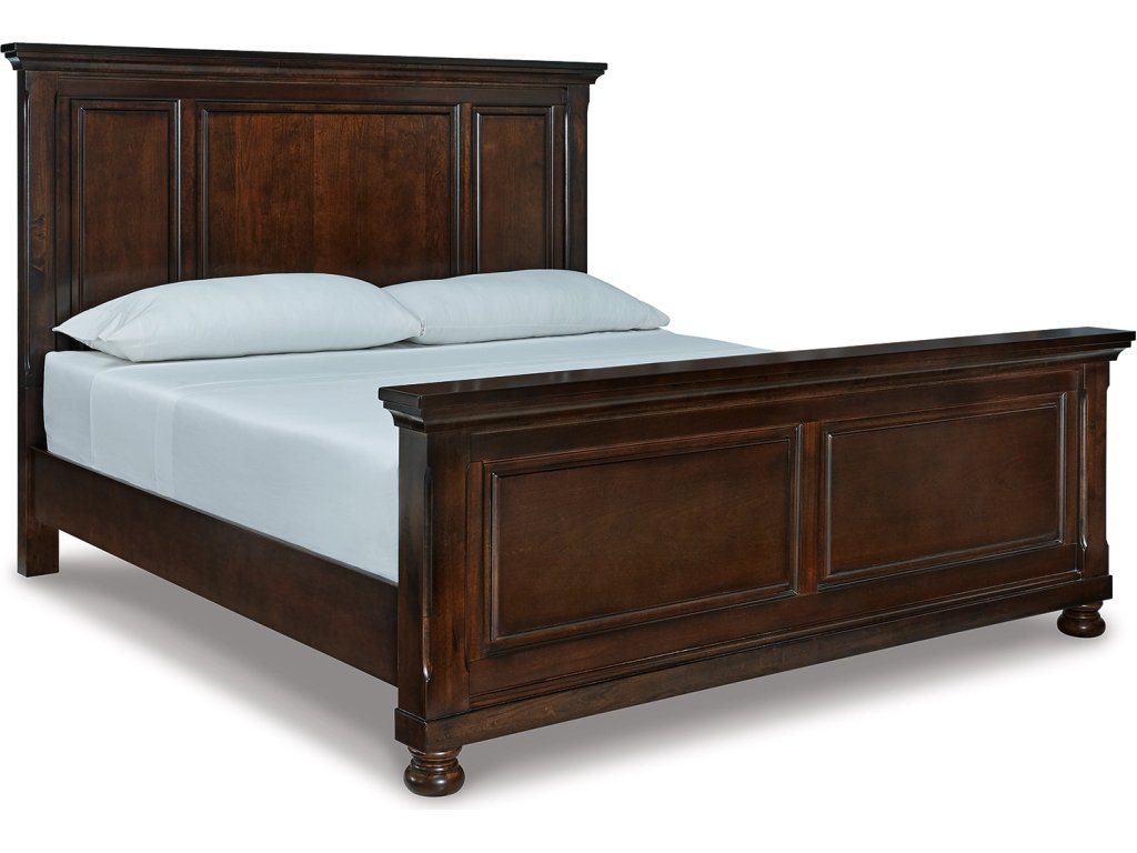 Porter California King Panel Bed, Dresser, Mirror, Chest and 2 Nightstands - image 4