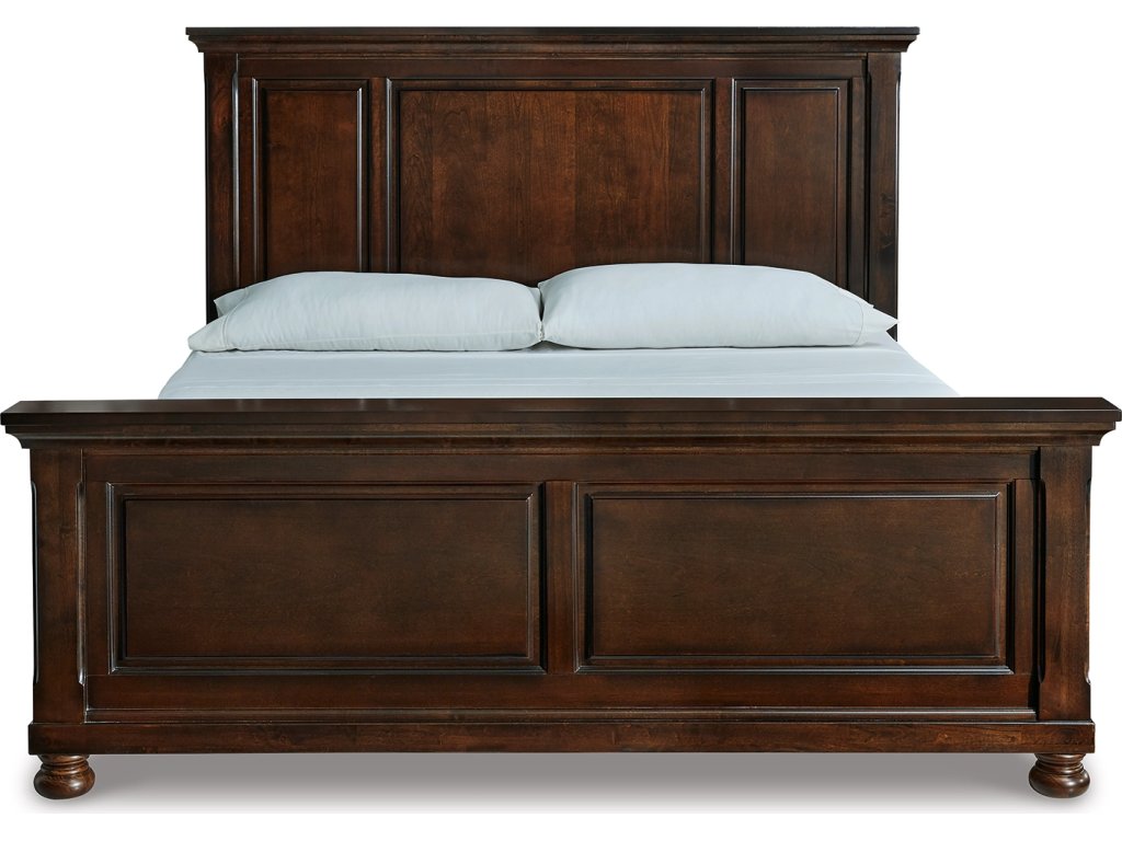 Porter California King Panel Bed, Dresser, Mirror, Chest and 2 Nightstands - image 3