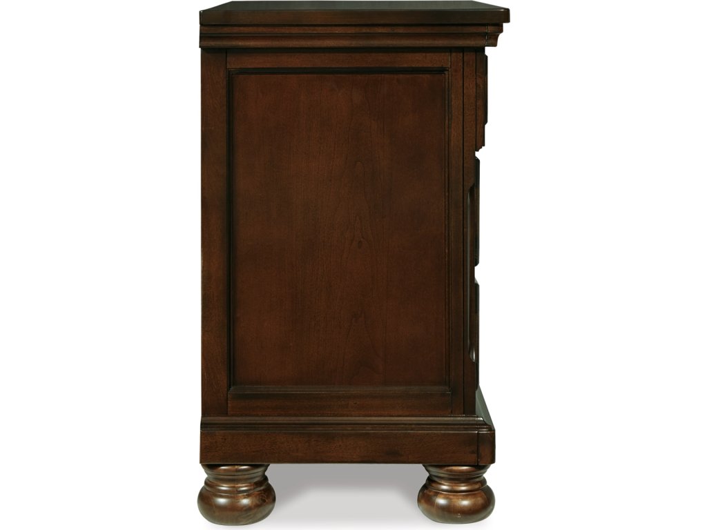 Porter California King Panel Bed, Dresser, Mirror, Chest and 2 Nightstands - image 14