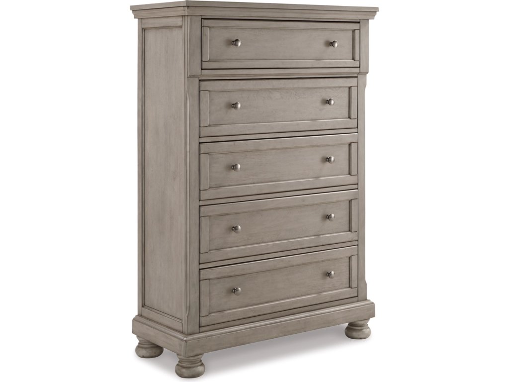 Lettner King Panel Bed, Chest and 2 Nightstands - image 1
