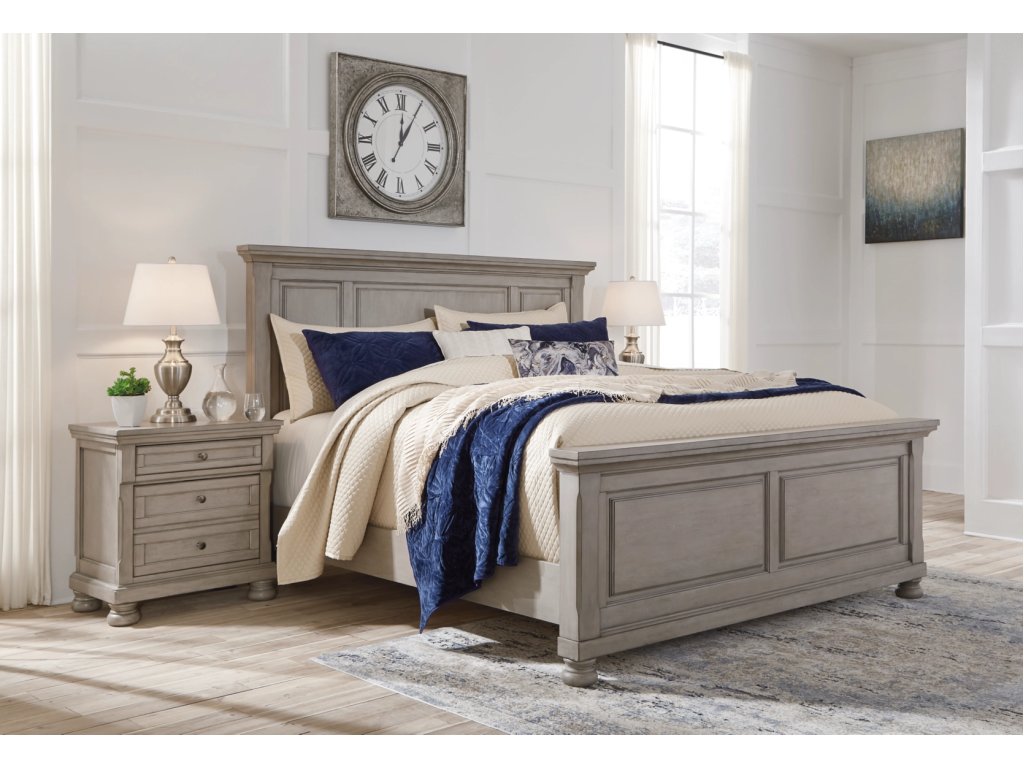 Lettner King Panel Bed - image 1
