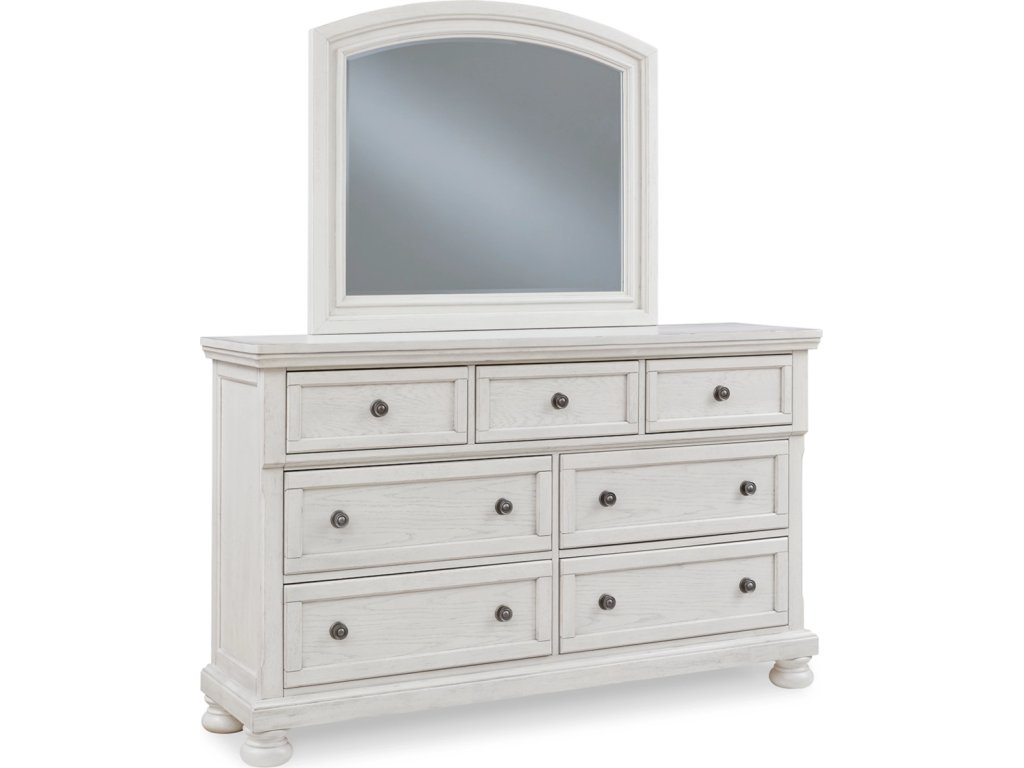 Robbinsdale Queen Panel Storage Bed, Dresser, Mirror and Chest - image 1