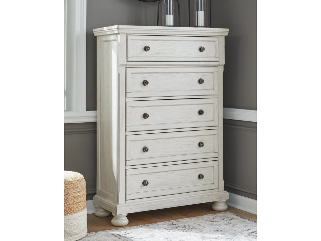 Robbinsdale Queen Panel Storage Bed, Dresser, Mirror and Chest - image 10