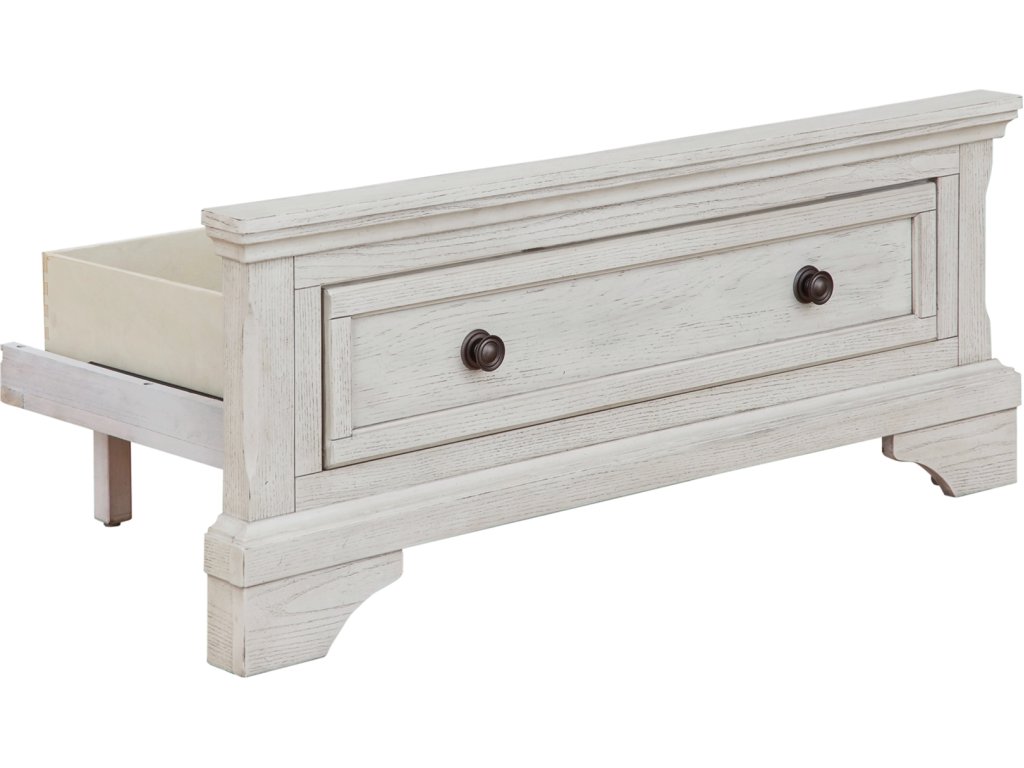 Robbinsdale Twin Storage Footboard with Roll Slats - main image