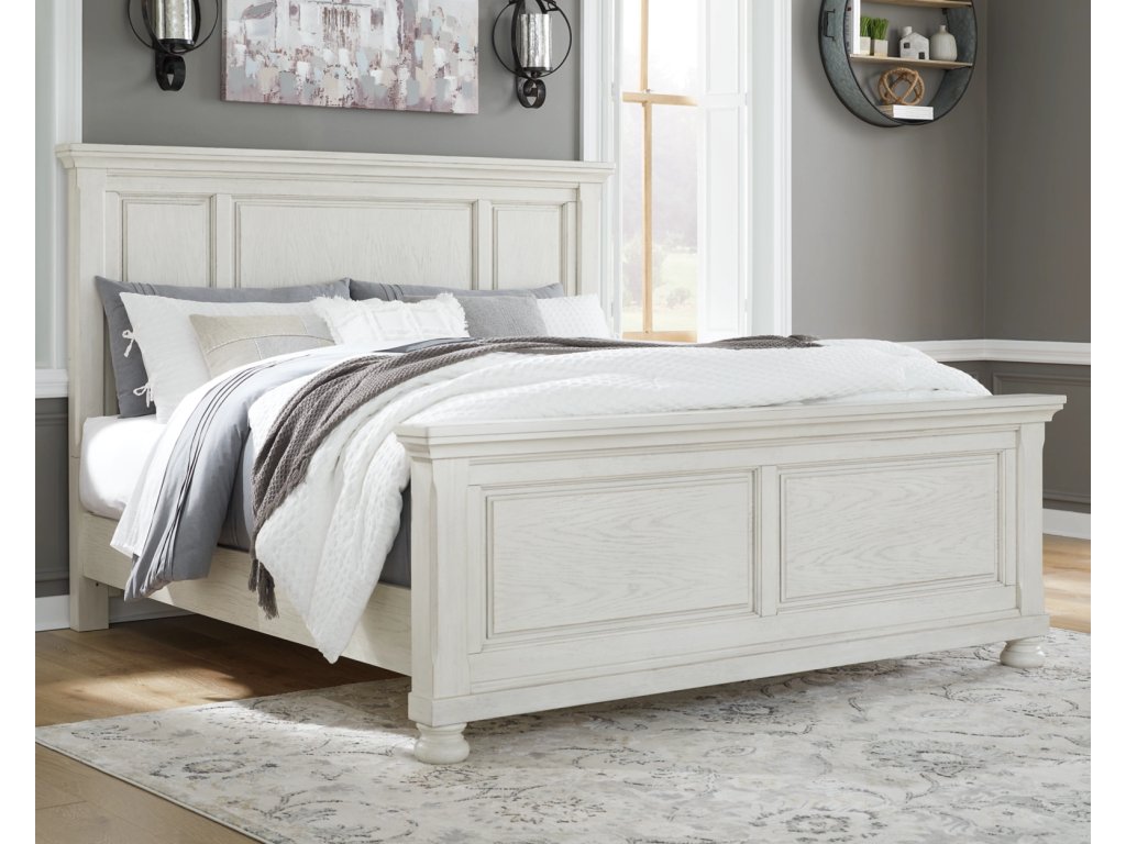 Robbinsdale Queen Panel Bed, Dresser and Mirror - image 8