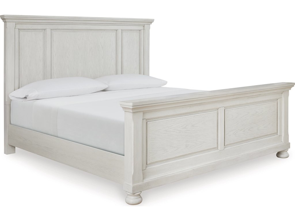 Robbinsdale Queen Panel Bed, Dresser and Mirror - image 2