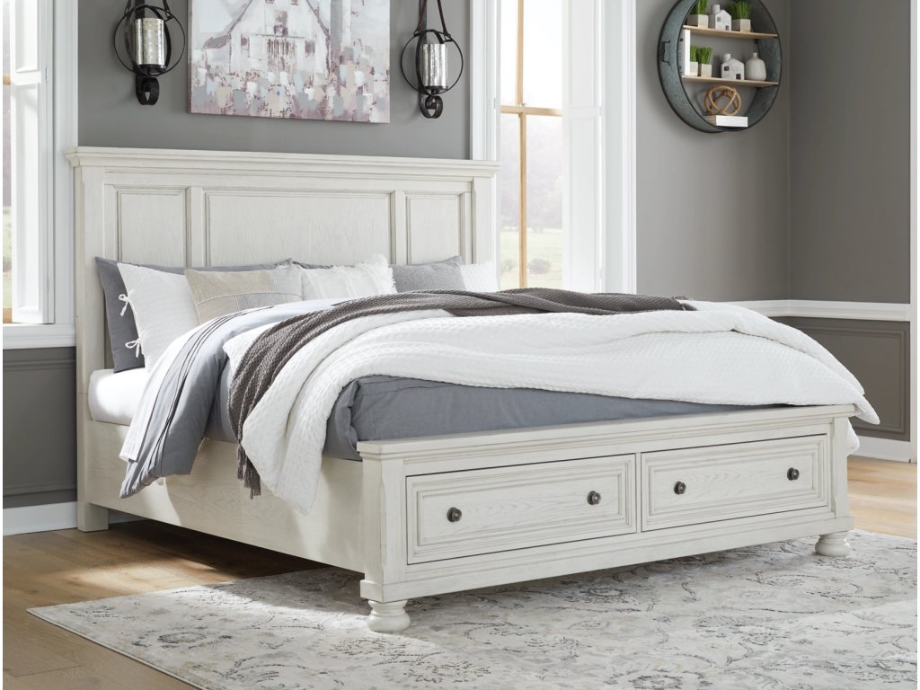 Robbinsdale King Panel Storage Bed, Dresser, Chest and 2 Nightstands - image 15