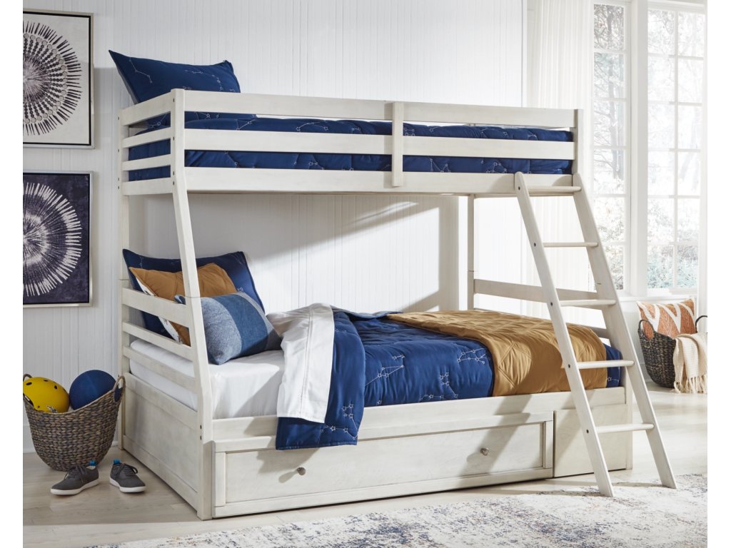 Robbinsdale Twin over Full Bunk Bed with Storage - image 1