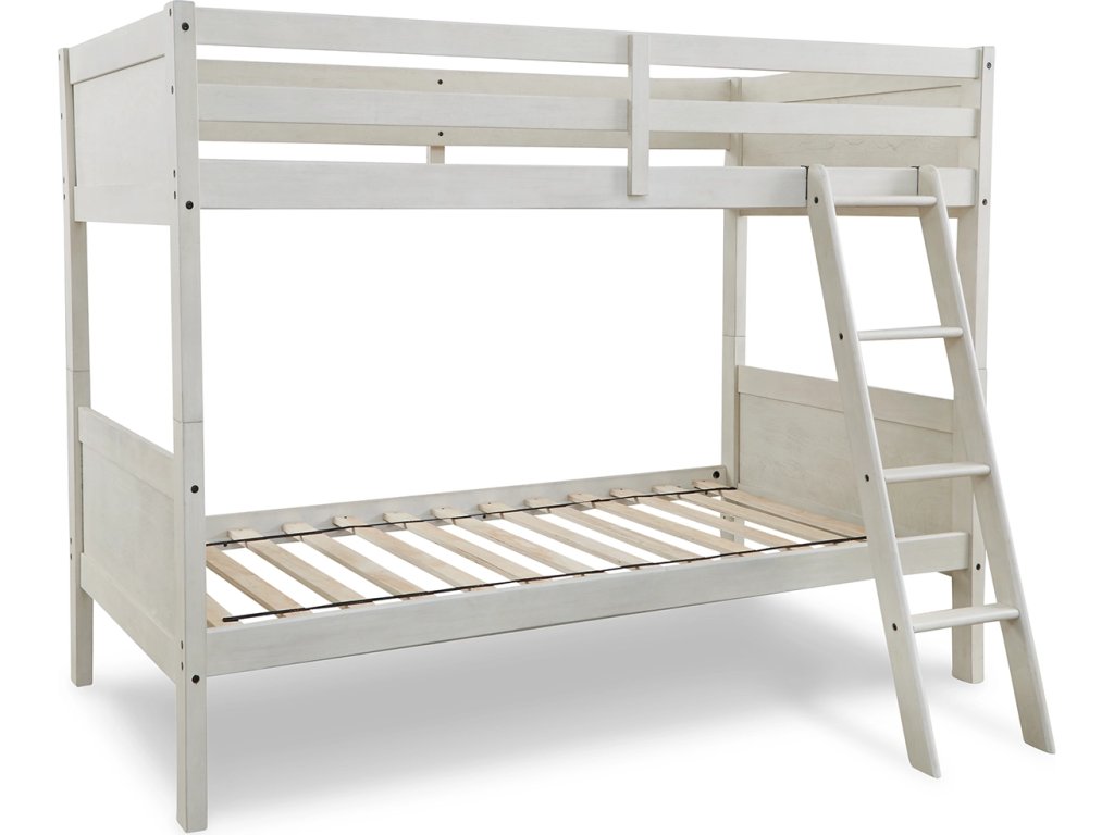 Robbinsdale Twin/Twin Bunk Bed with Ladder - image 2