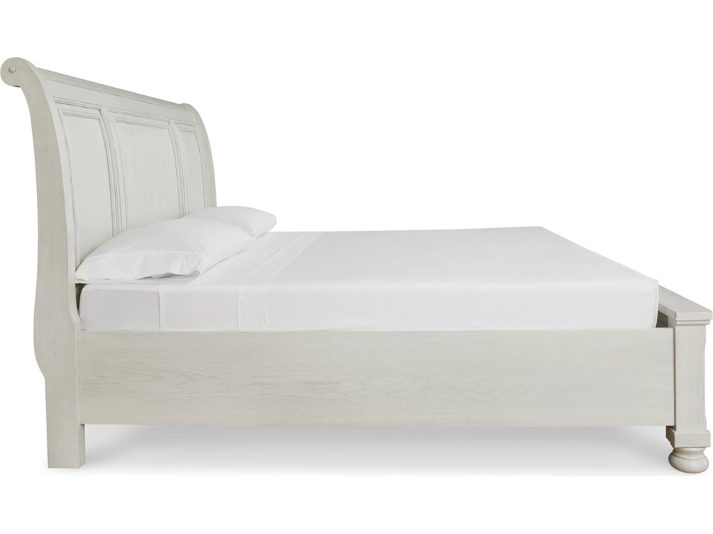 Robbinsdale King Sleigh Storage Bed, Dresser and Mirror - image 5