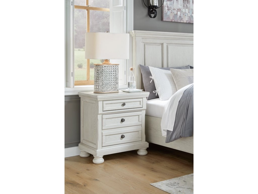 Robbinsdale Queen Panel Bed, Dresser, Chest and 2 Nightstands - image 16