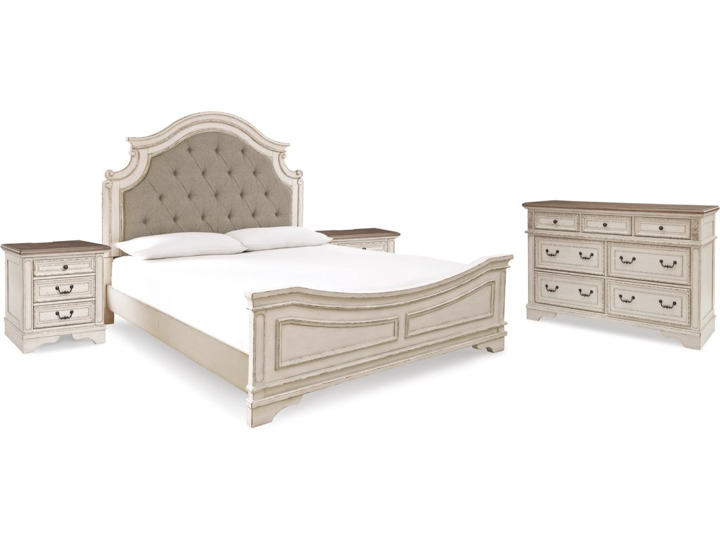 Realyn King Bed, Dresser and 2 Nightstands - image 1
