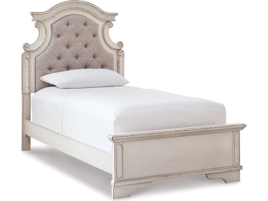 Realyn Twin Bed, Dresser and Mirror - image 3