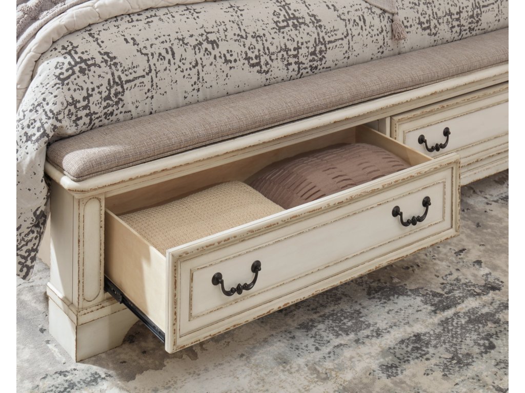 Realyn Queen Upholstery Panel Bed, Dresser, Chest, Nightstand, and Vanity Set - image 34