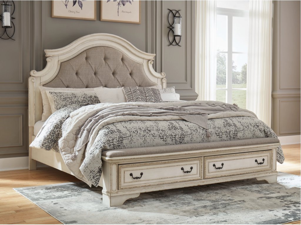 Realyn Queen Panel Bed, Dresser, Mirror, Chest and Nightstand - image 19
